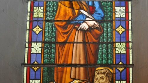 Le vitrail de Saint Marc